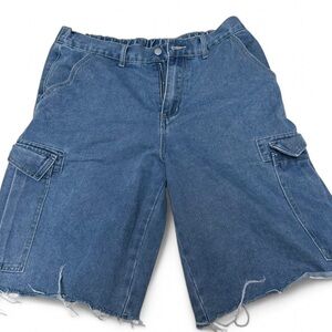 Men's Blue Jean Shorts